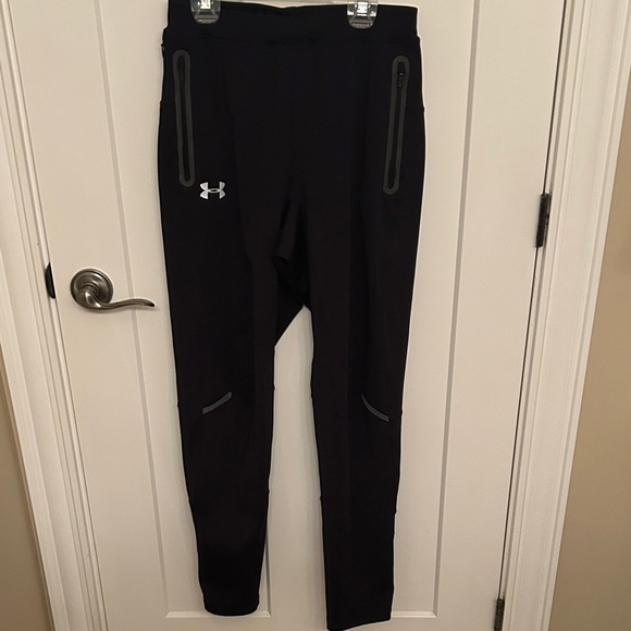 Under Armour Men's Black Joggers with Gray Accents - Picture 1 of 9